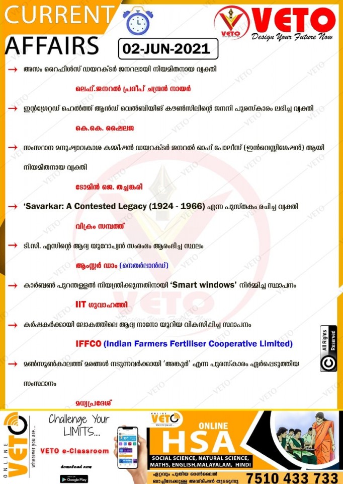 CurrentAffairs2020,Latestnews,IFFCO,IIT Guwahati.